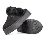 ICON Sabot Pelliccia Nero IC04679SD