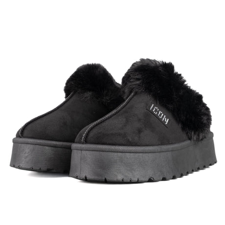 ICON Sabot Pelliccia Nero IC04679SD