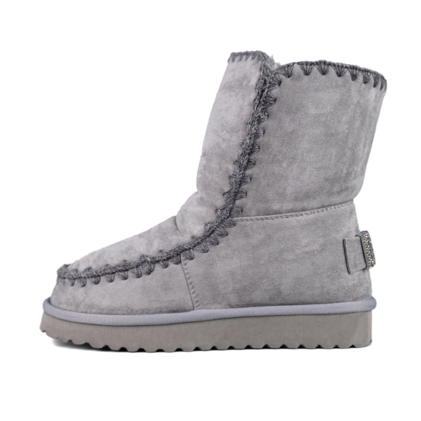 ICON Stivaletto Pelliccia Grigio IC04412SD
