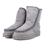 ICON Stivaletto Pelliccia Grigio IC04412SD