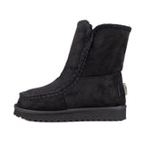 ICON Stivaletto Pelliccia Nero IC04412SD