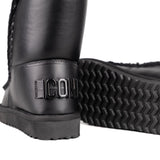 ICON Stivale Pelliccia Ecopelle Nero IC7105SD