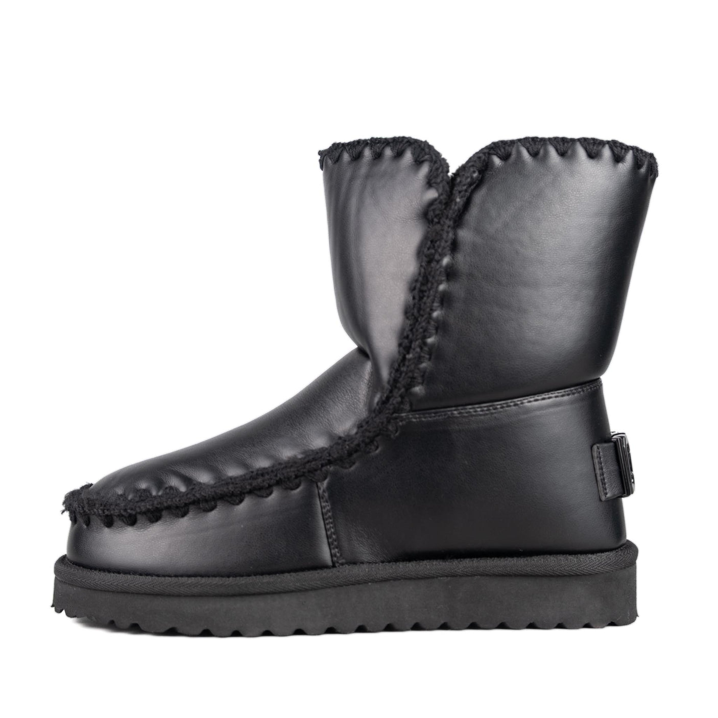 ICON Stivale Pelliccia Ecopelle Nero IC7105SD