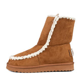 ICON Stivaletto Pelliccia Biscotto IC04412SD