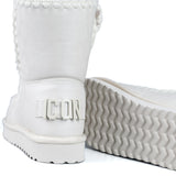 ICON Stivale Pelliccia Ecopelle Bianco IC05267SD