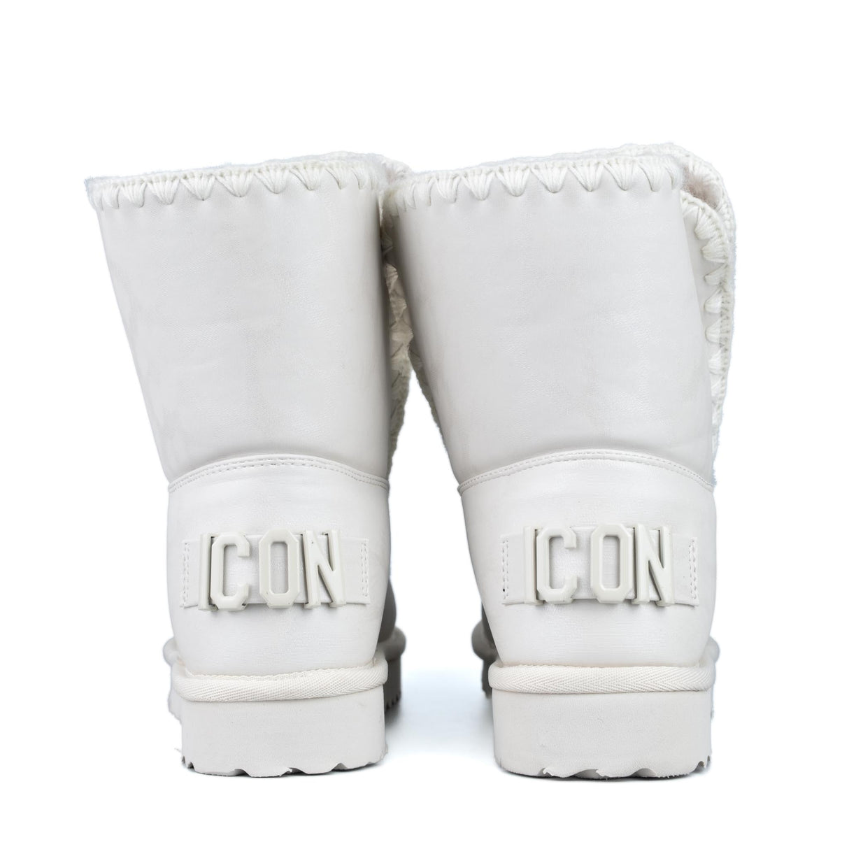 ICON Stivale Pelliccia Ecopelle Bianco IC05267SD