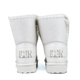 ICON Stivale Pelliccia Ecopelle Bianco IC05267SD