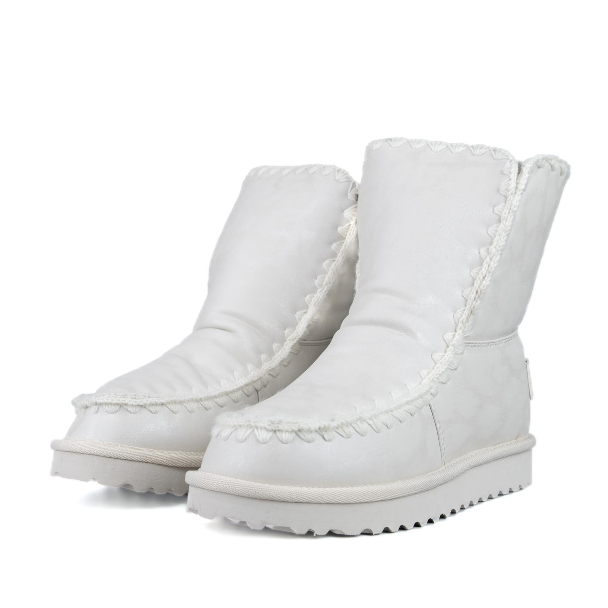 ICON Stivale Pelliccia Ecopelle Bianco IC05267SD