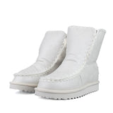 ICON Stivale Pelliccia Ecopelle Bianco IC05267SD