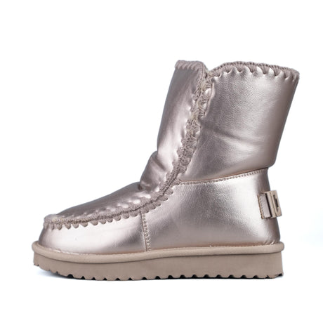 ICON Stivaletto Pelliccia Satinato Oro Rosa IC05263SD