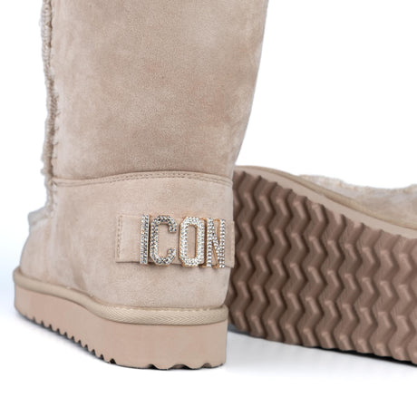 ICON Stivale Pelliccia Beige IC04411SD