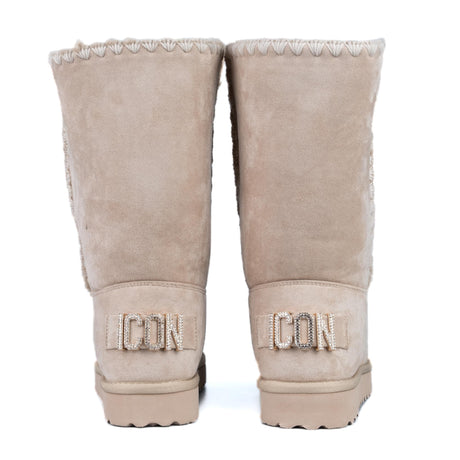 ICON Stivale Pelliccia Beige IC04411SD