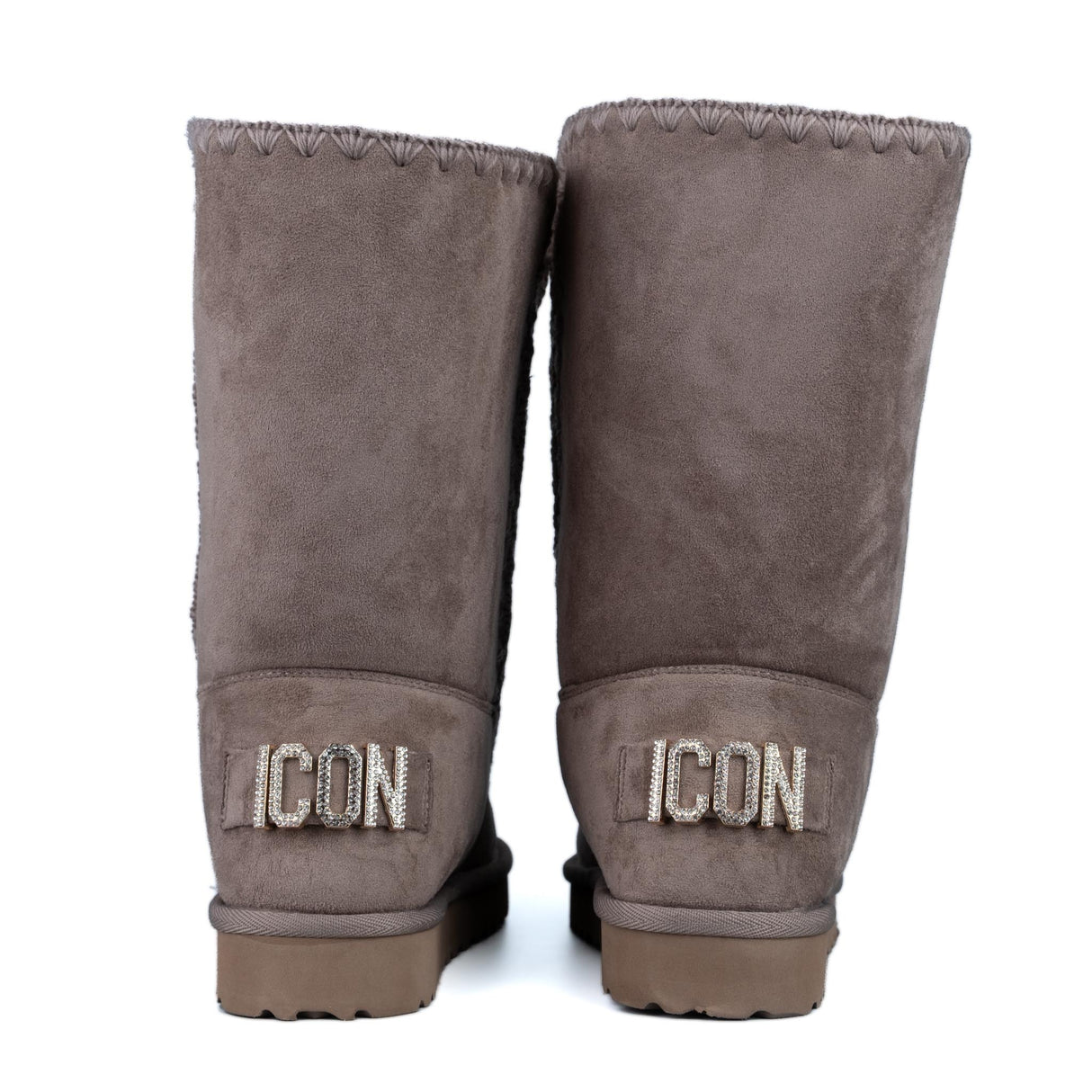 ICON Stivale Pelliccia Tortora IC04411SD