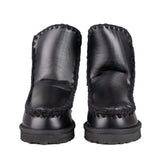 ICON Stivale Pelliccia Ecopelle Nero IC7105SD