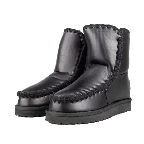 ICON Stivale Pelliccia Ecopelle Nero IC7105SD