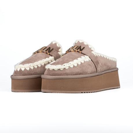 ICON Sabot Pelliccia Tortora IC05264SD