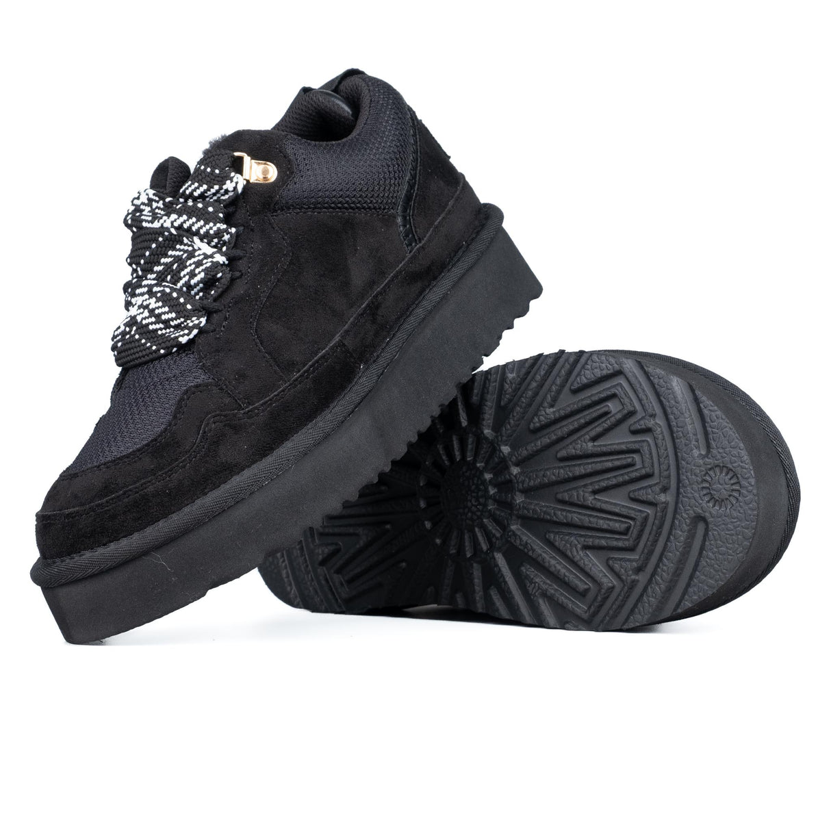 ICON Sneakers Pelliccia Nero IC05330SD