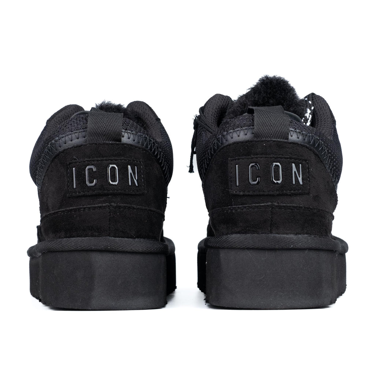 ICON Sneakers Pelliccia Nero IC05330SD