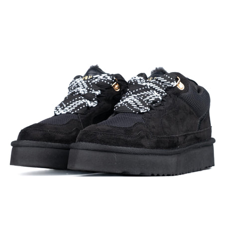 ICON Sneakers Pelliccia Nero IC05330SD