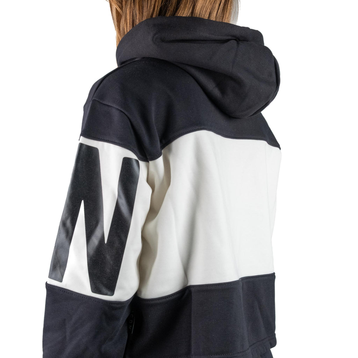 ICON Felpa Crop Logo Nero ICDF2W6F018