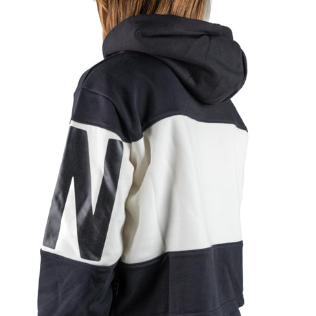 ICON Felpa Crop Logo Nero ICDF2W6F018