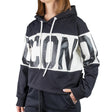 ICON Felpa Crop Logo Nero ICDF2W6F018