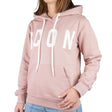 ICON Felpa Cappuccio Rosa ICDF2W6F001