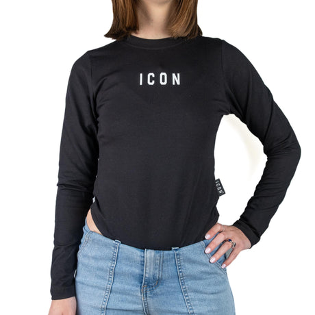 ICON Body Logo Piccolo Nero ICDF2W6Y001