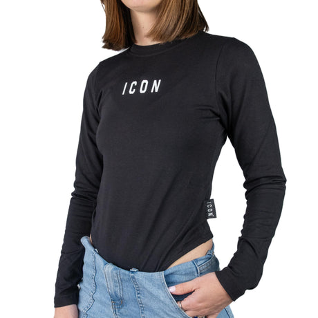 ICON Body Logo Piccolo Nero ICDF2W6Y001