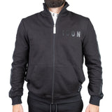 ICON Felpa Zip Nero / Nero ICUF2W6F058