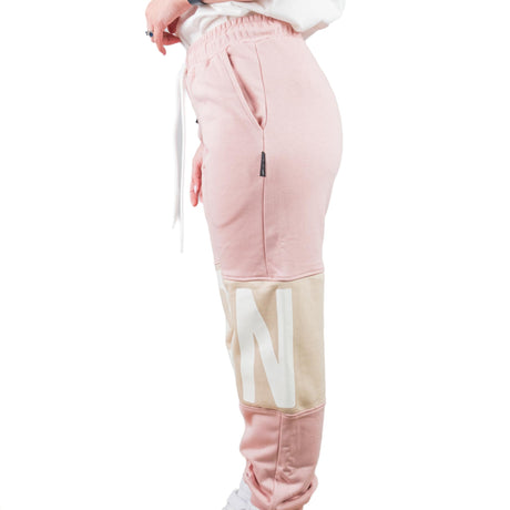 ICON Pantalone Logo Rosa ICDF2W6P007