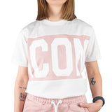 ICON T-shirt Logo Rosa ICDF2W6T012