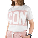 ICON T-shirt Logo Rosa ICDF2W6T012