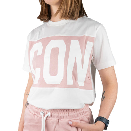ICON T-shirt Logo Rosa ICDF2W6T012