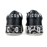 ICON Sneakers Nero / Leopardo IC05204SD