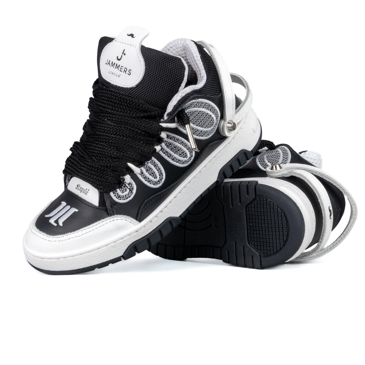 Jammers London Sneakers Napule è Nero / Bianco