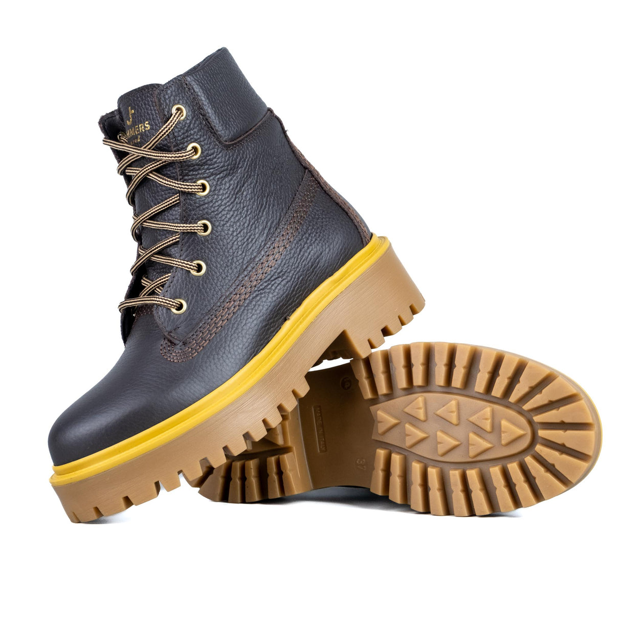 Jammers London Platform Stone Street Dark Brown