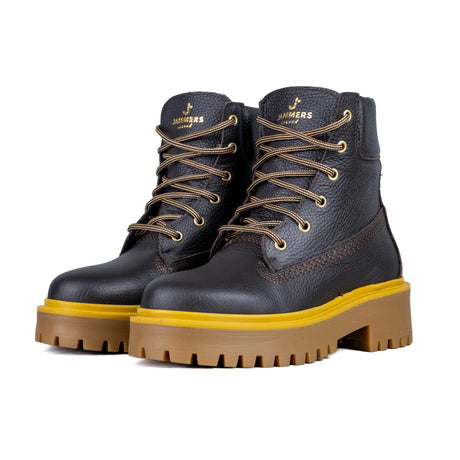 Jammers London Platform Stone Street Dark Brown