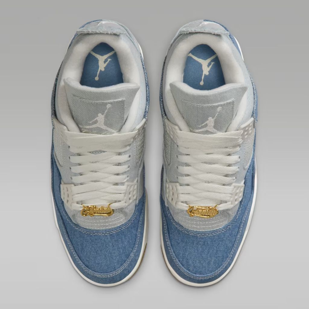 Jordan 4 Retro TEX Denim Worn Blue (W) IB6716 100