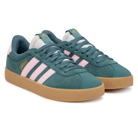 Adidas VL Court 3.0 Verde / Rosa Jr0955