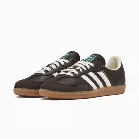 Adidas Samba OG Dark Brown Off White Gum JR0891