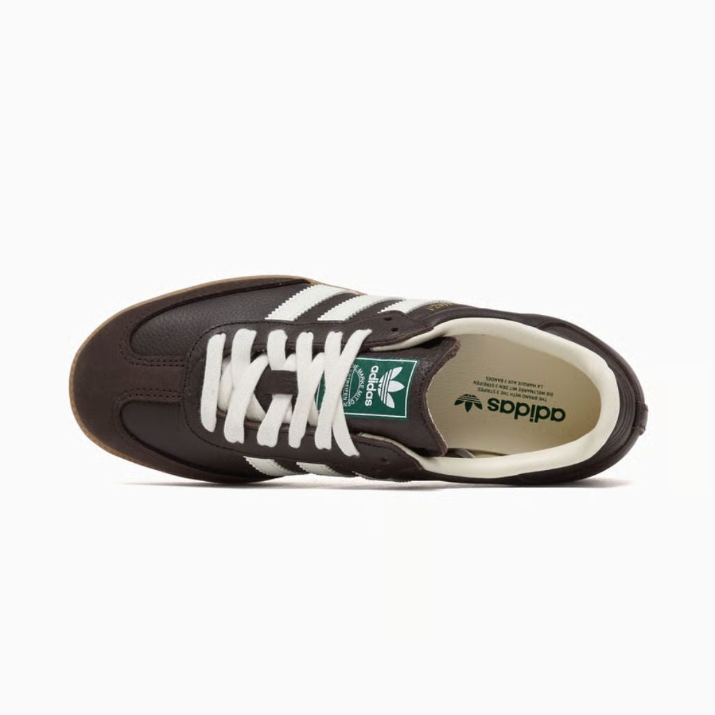 Adidas Samba OG Dark Brown Off White Gum JR0891