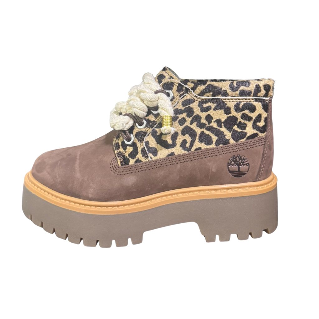 Timberland Stivaletto Platform Stone Street Marrone Corda Beige TB0A43RR EM5