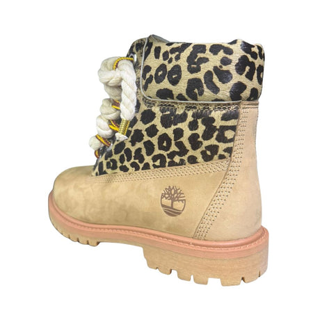 Timberland Stivaletto Premium Beige/Leopardo Corda Beige TB0A5M5N EN3