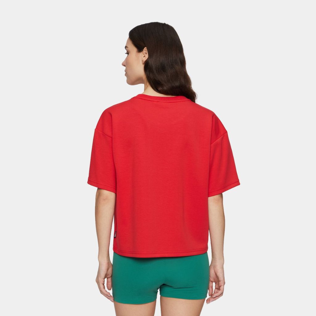 Fila Lisakovsk T-shirt Rosso Faw1044 30002