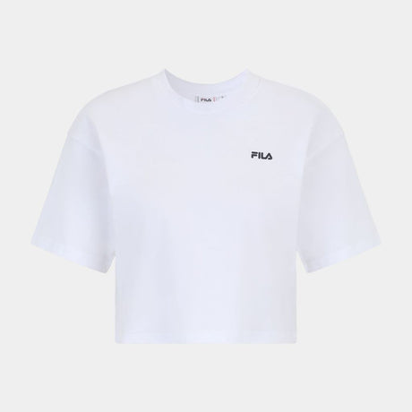 Fila Locri T-Shirt Crop Bianco Faw1056 10001