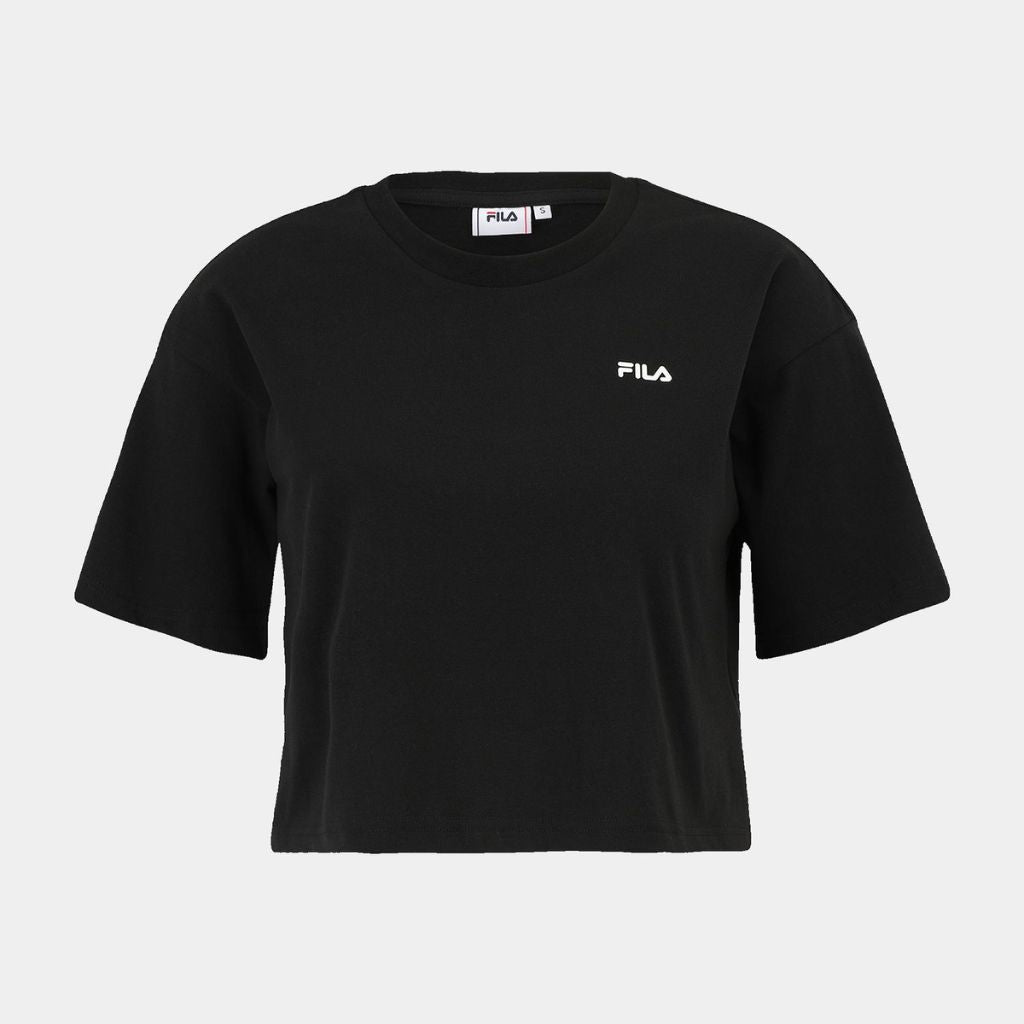 Fila Locri T-Shirt Crop Nero Faw1056 80010