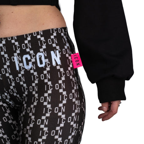 ICON Leggings Multilogo Nero ID9163P