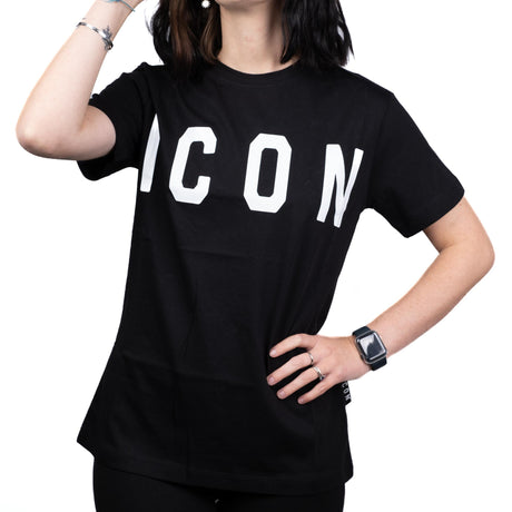 ICON T-shirt Basic Nero / Bianco ID9111T