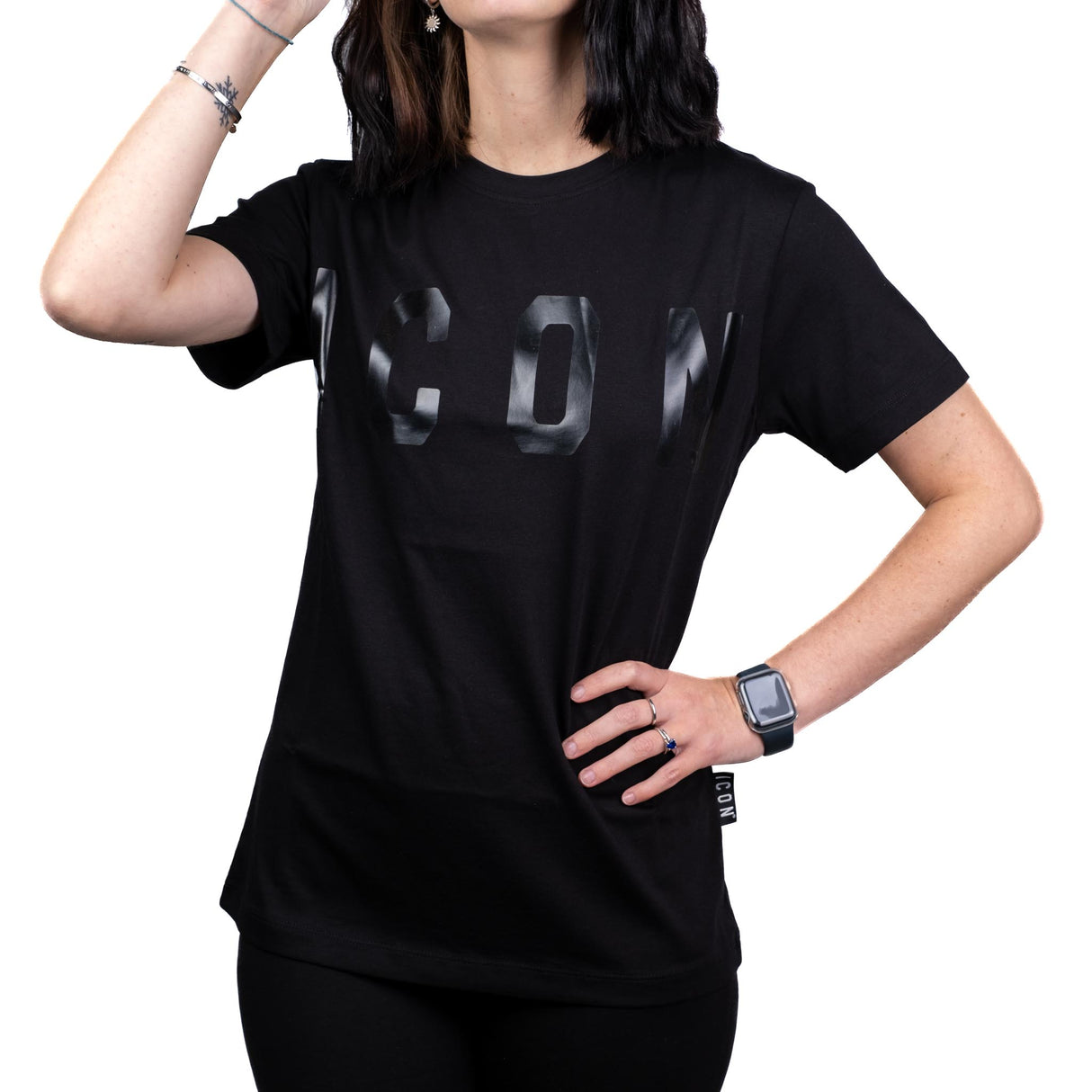 ICON T-shirt Basic Nero / Nero ID9111T